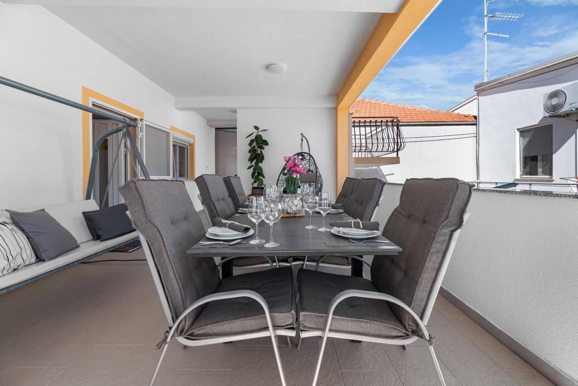 Apartman Zara Biograd Na Moru Exterior foto
